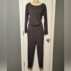Pretty Garden Grey Jumpsuit